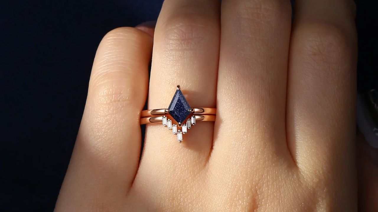 The Symbolism Behind Blue Sandstone Engagement Rings: Love, Hope and Eternity